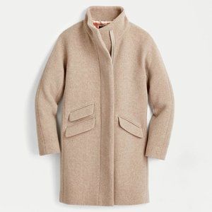 J.Crew Cocoon Coat Wool in Sandstone